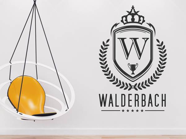 Wandtattoo Walderbach Wappen