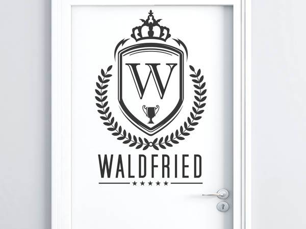 Wandtattoo Waldfried Wappen