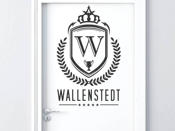 Wandtattoo Wallenstedt Wappen