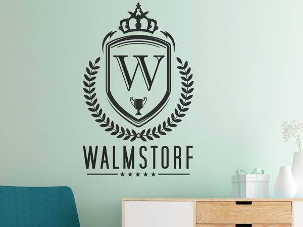 Wandtattoo Walmstorf Wappen