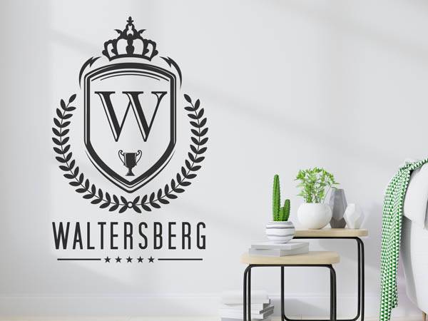 Wandtattoo Waltersberg Wappen