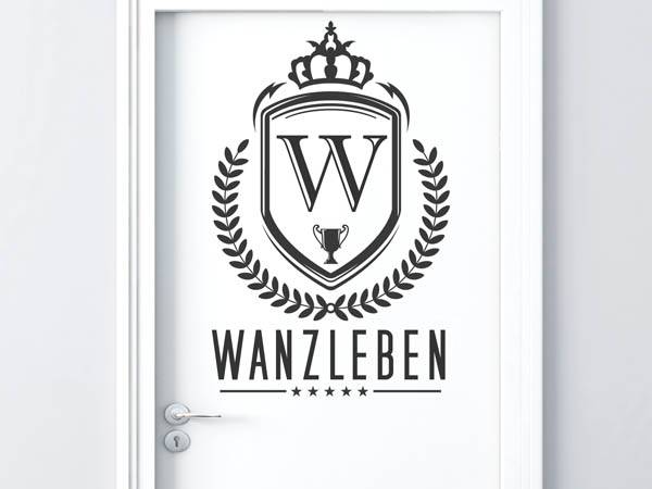 Wandtattoo Wanzleben Wappen
