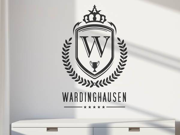 Wandtattoo Wardinghausen Wappen