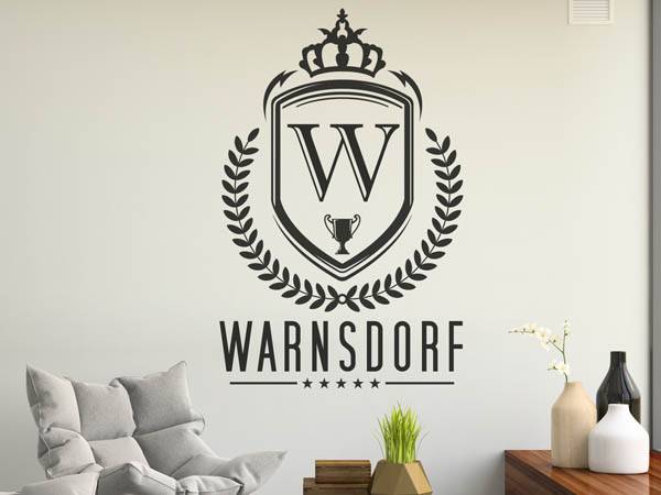 Wandtattoo Warnsdorf Wappen