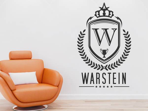 Wandtattoo Warstein Wappen