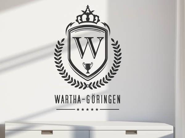 Wandtattoo Wartha-Göringen Wappen