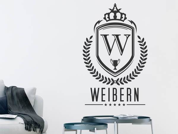Wandtattoo Weibern Wappen