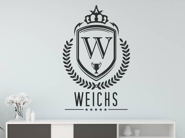 Wandtattoo Weichs Wappen