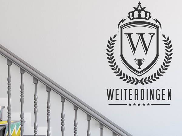 Wandtattoo Weiterdingen Wappen