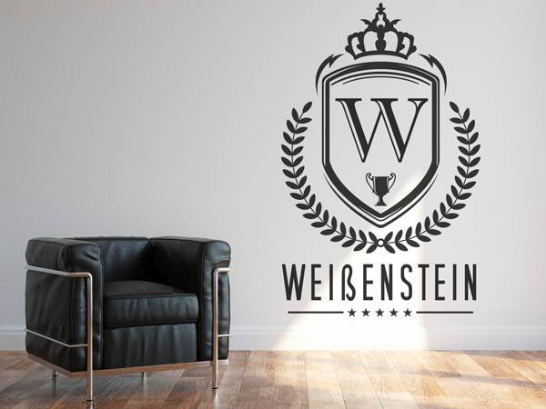 Wandtattoo Weißenstein Wappen