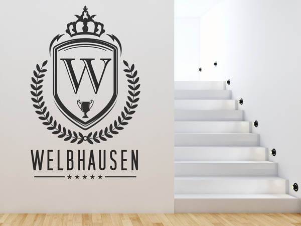 Wandtattoo Welbhausen Wappen