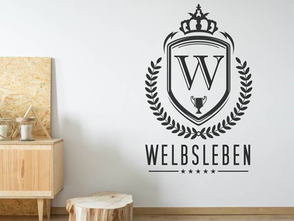 Wandtattoo Welbsleben Wappen