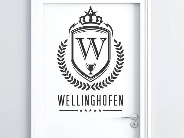 Wandtattoo Wellinghofen Wappen