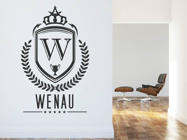 Wandtattoo Wenau Wappen
