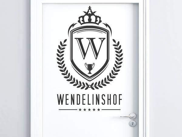 Wandtattoo Wendelinshof Wappen