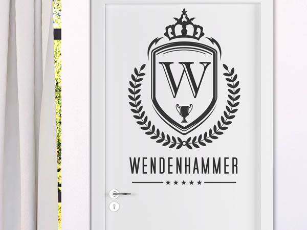 Wandtattoo Wendenhammer Wappen