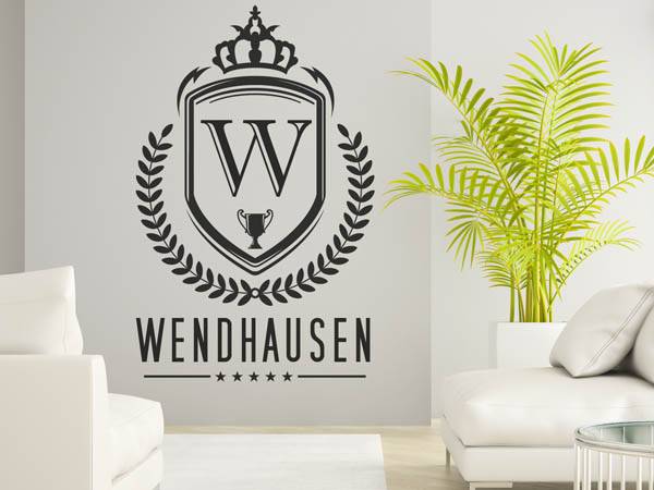 Wandtattoo Wendhausen Wappen