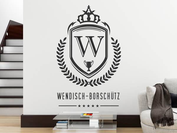 Wandtattoo Wendisch-Borschütz Wappen