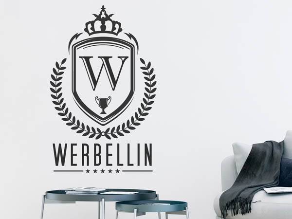 Wandtattoo Werbellin Wappen