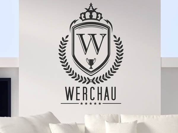 Wandtattoo Werchau Wappen