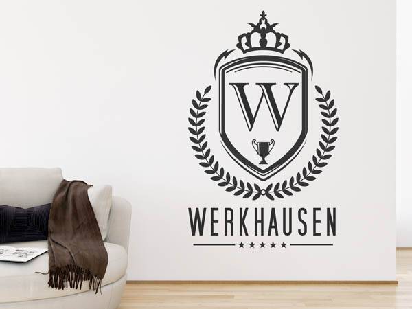 Wandtattoo Werkhausen Wappen