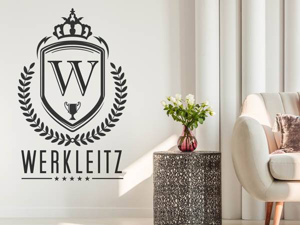 Wandtattoo Werkleitz Wappen