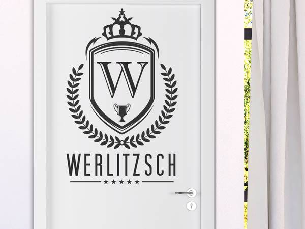 Wandtattoo Werlitzsch Wappen