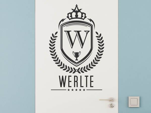 Wandtattoo Werlte Wappen