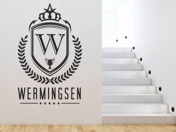 Wandtattoo Wermingsen Wappen