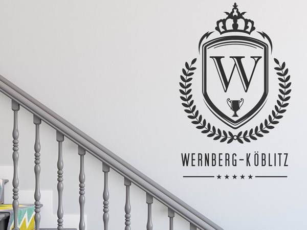 Wandtattoo Wernberg-Köblitz Wappen