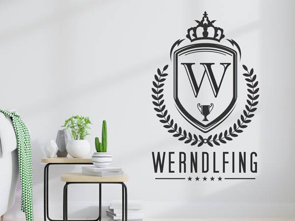 Wandtattoo Werndlfing Wappen