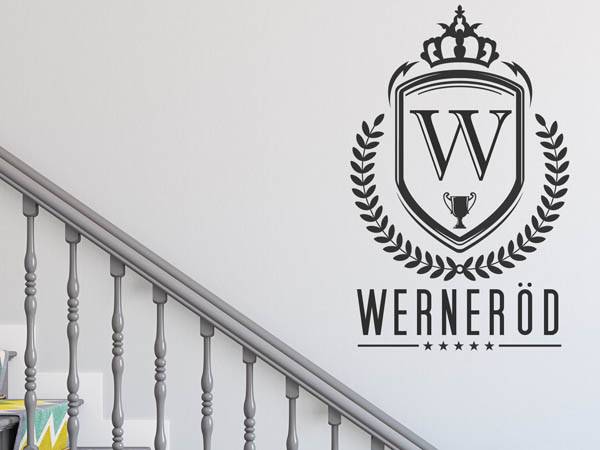 Wandtattoo Werneröd Wappen