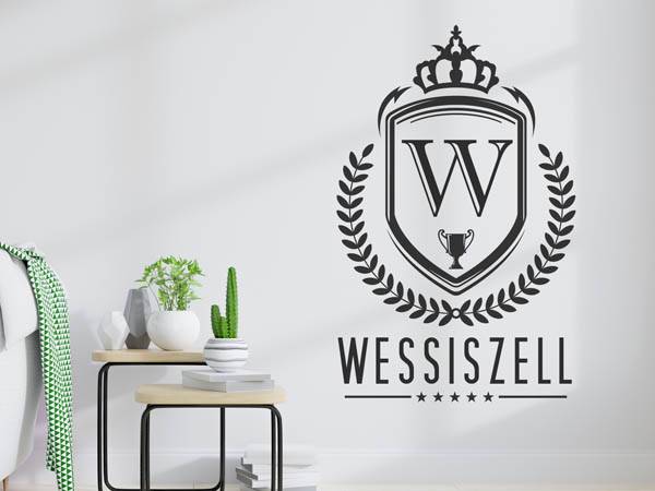 Wandtattoo Wessiszell Wappen