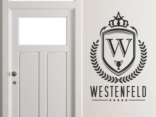 Wandtattoo Westenfeld Wappen