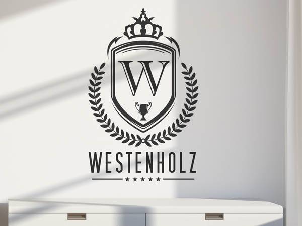 Wandtattoo Westenholz Wappen