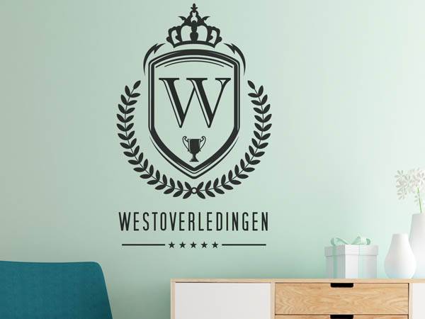 Wandtattoo Westoverledingen Wappen