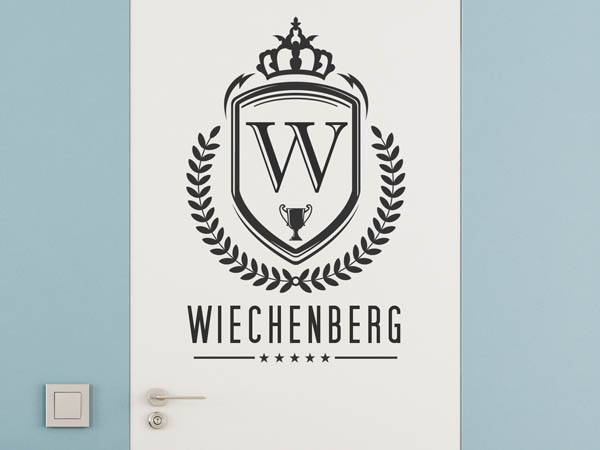 Wandtattoo Wiechenberg Wappen