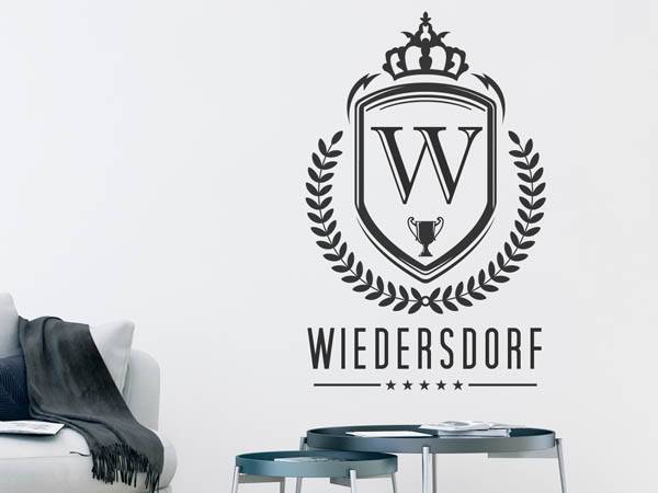 Wandtattoo Wiedersdorf Wappen