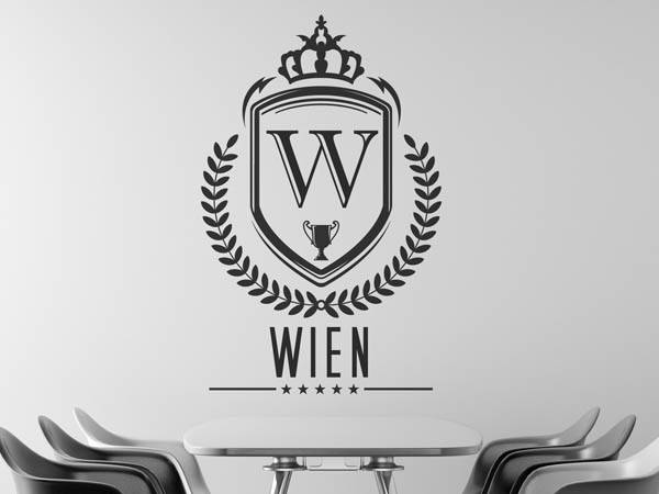 Wandtattoo Wien Wappen