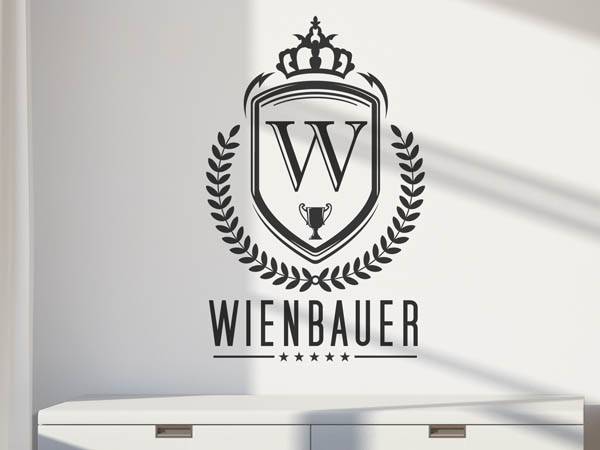 Wandtattoo Wienbauer Wappen