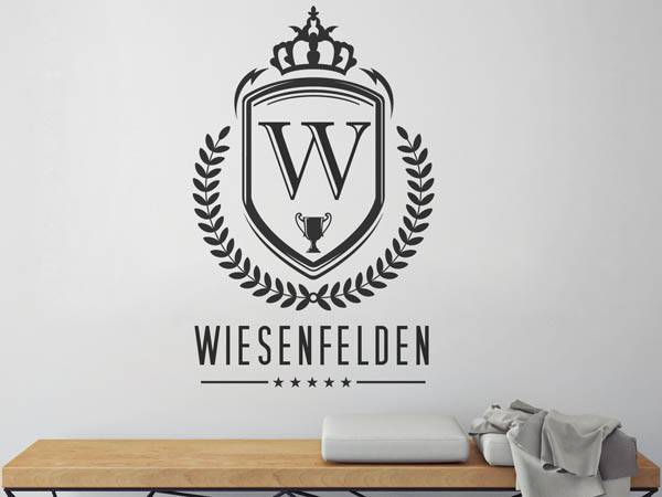 Wandtattoo Wiesenfelden Wappen