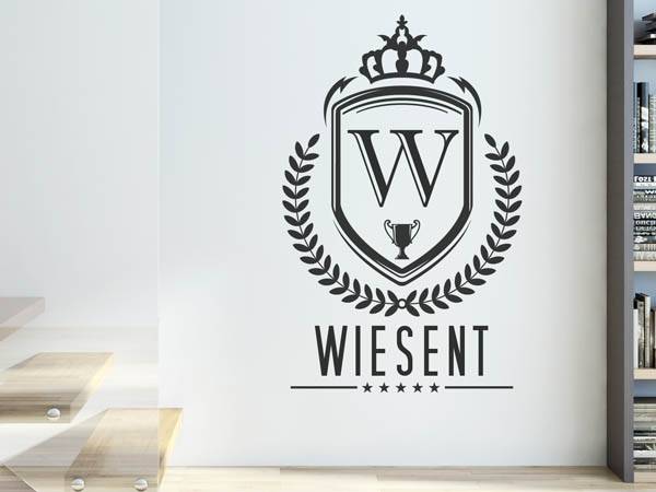 Wandtattoo Wiesent Wappen