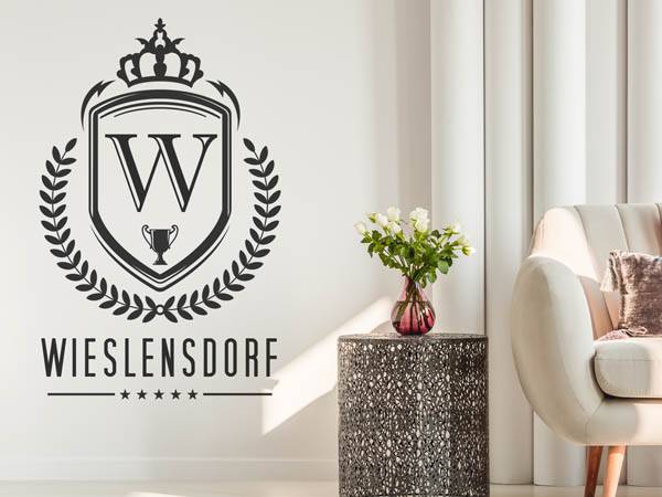 Wandtattoo Wieslensdorf Wappen