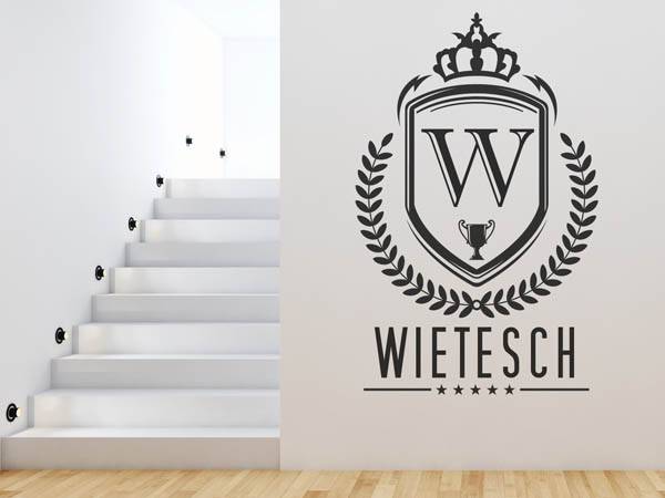 Wandtattoo Wietesch Wappen