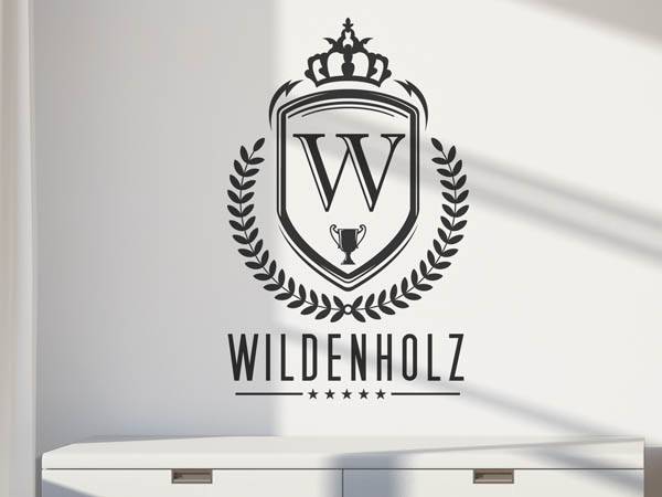 Wandtattoo Wildenholz Wappen