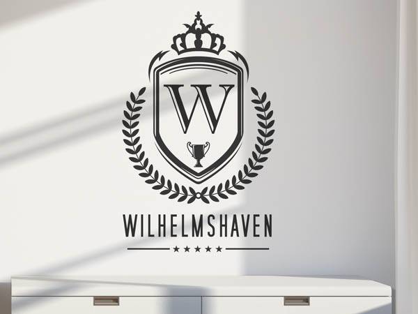Wandtattoo Wilhelmshaven Wappen
