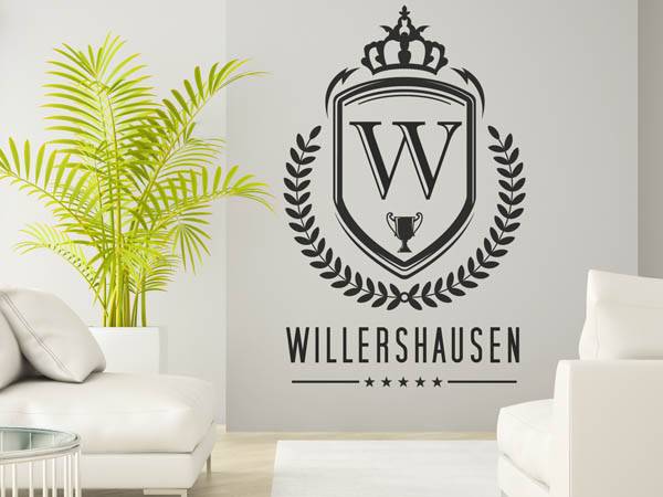 Wandtattoo Willershausen Wappen