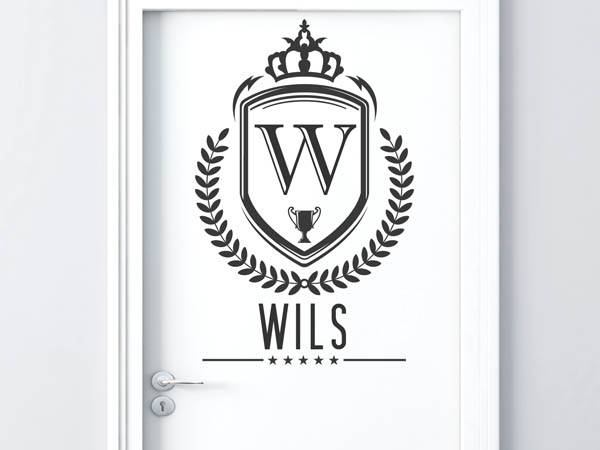 Wandtattoo Wils Wappen
