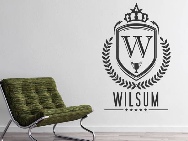 Wandtattoo Wilsum Wappen
