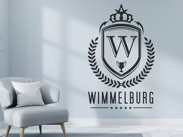 Wandtattoo Wimmelburg Wappen